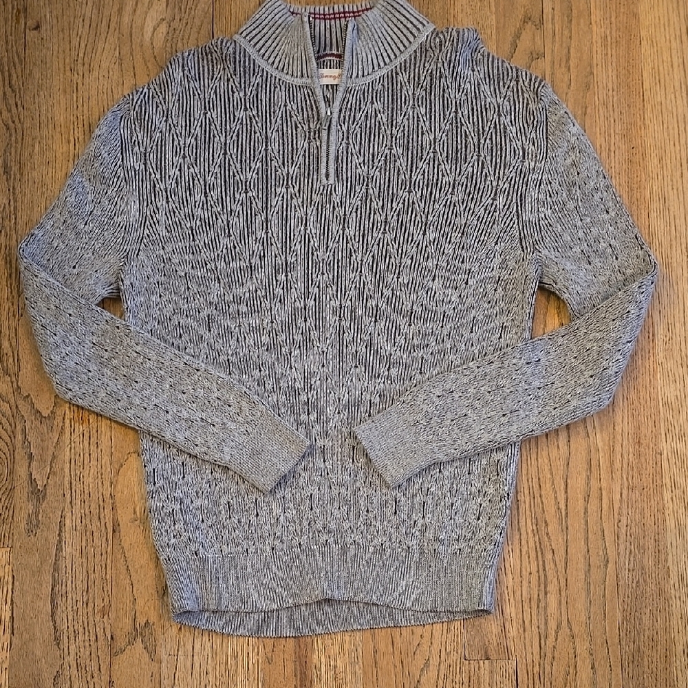 Men's  TOMMY BAHAMA Gray Sweater